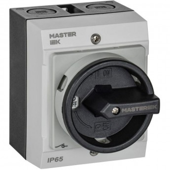 Переключатель кулачковый IEK MI-CS21-010-010 10А (сх. 10) в боксе закрытая рукоятка