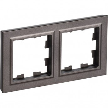Рамка 2-местная IEK BRITE IP44 РУ-2-БрТБ-44 темная бронза - BR-M22-44-K45 Рамка 2-местная IEK BRITE IP44 РУ-2-БрТБ-44 темная бронза - BR-M22-44-K45