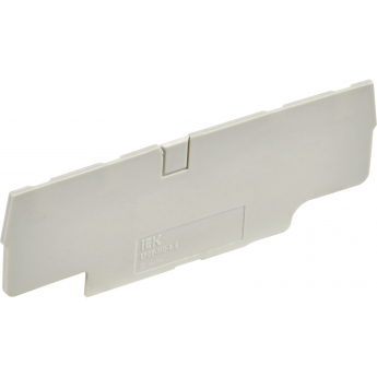 Заглушка для IEK CP-MC 4 вывода 4мм2 серая Заглушка для IEK CP-MC 4 вывода 4мм2 серая